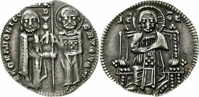 Grosso Matapán de Pietro Gradenigo (1289-1310 d C.) Venecia 1459186.m