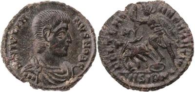 AE4 de Constancio Galo o Juliano II. FEL TEMP REPARATIO ''matao'' 4659283.m
