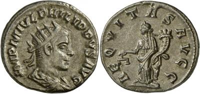Antoniniano de Filipo I. AEQVITAS AVG.  Roma  2696761.m