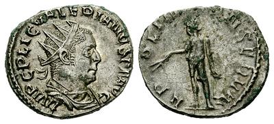 Antoniniano de Valeriano I. APOLLINI CONSERVA. Apolo a izq. Roma 1757105.m