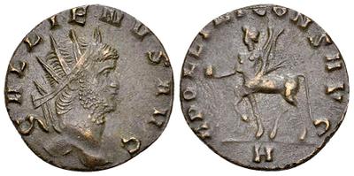Antoniniano de Galieno. APOLLINI CONS AVG. Centauro a izq. Roma  8253398.m