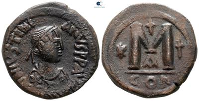 40 Nummi de Justiniano I. Constantinopla. 10788171.m