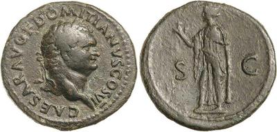 As de Domiciano como cesar. S C. Esperanza a izq. Lyon 7207299.m