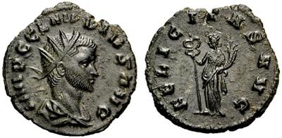 Claudio II con doble acuñación 1157251.m
