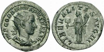 Antoniniano Gordiano. Roma / LIBERALITAS AVG III 128162.m