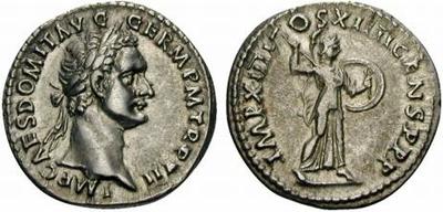 Denario de Domiciano. IMP XIIII COS XIIII CENS P P P. Roma 172565.m