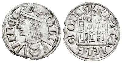 Dinero coronado o cornado de Sancho IV. 6055073.m