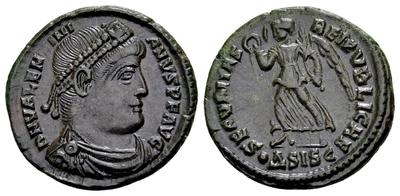  AE3 de Valentiniano I. SECVRITAS REIPVBLICAE. Arlés 6464999.m