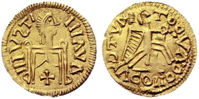 Triens de Justiniano 1º - documentación 2397893.m