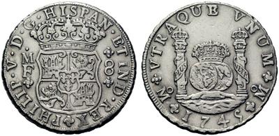 8 reales columnario 1745 ~ ¿Autentico? #3 2997523.m