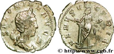 Antoniniano de Salonina. VENUS VICTRIX. Venus apoyada en columna. Colonia 65318.m