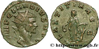 Antoniniano de Claudio II. LAETITIA AVG. Roma 66412.m