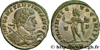 Nummus de Constantino II. CLARITAS REIPVBLICAE. Trier 4115905.m