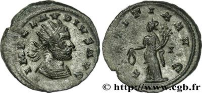 Antoniniano de Claudio II. LAETITIA AVG. Siscia 385232.m