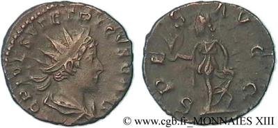 Antoniniano de Tétrico II. SPES AVGG o SPES PVBLICA. Trier 85091.m