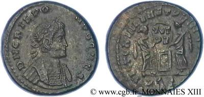 AE3 de Crispo. VICTORIAE LAETAE PRINC PERP. Lyon 85508.m