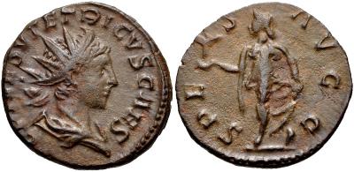 Antoniniano de imitación de Tétrico II. SPES PVBLICA.? 760120.m