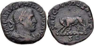 As de Antonino Pío. IMPERATOR II/ S C. Luperca 1315210.m