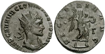 Antoniniano de Quintilo. VICTORIA AVG. Roma 37328.m