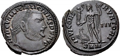 Nummus de Licinio I. IOVI CONSERVATORI. Cycico 3295217.m