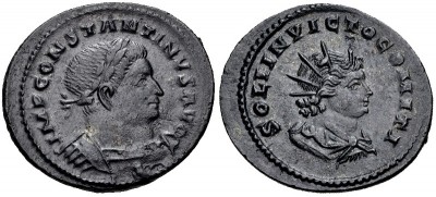 Nummus de Constantino I. MARTI CONSERVATORI. Trier (?) 3310366.m