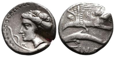 Dracma eginética de Sinope (Turquía). 330-300 a.C. 9232988.m