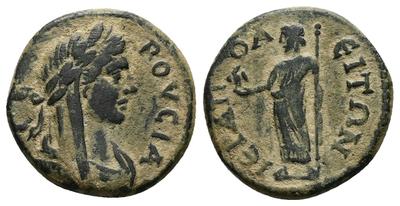 AE23 semi-autónomas de Hierapolis ad Lycum. (Frigia) 10614487.m