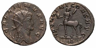 Antoniniano de Galieno. APOLLINI CONS AVG. Centauro a izq. Roma 1830474.m