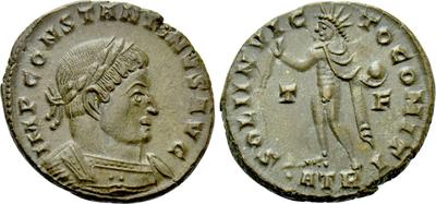 Nummus de Constantino II. CLARITAS REIPVBLICAE. Trier 5117813.m