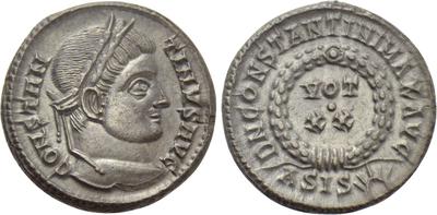 AE3 de Constantino I. D N CONSTANTINI MAX AVG / VOT XX. ¿Siscia? 5357018.m
