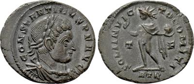 Nummus de Constantino II. CLARITAS REIPVBLICAE. Trier 6114453.m