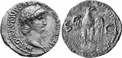 Moneda fantasía de Nerón 124717.m