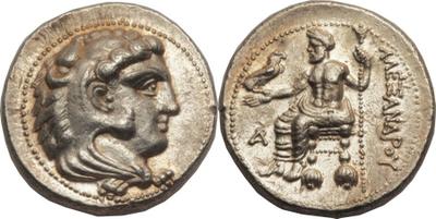 Tetradracma de Alexandro III de Macedonia. Biblos 1176161.m