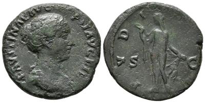As de Faustina II. PVDICITIA. Roma 5824665.m