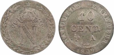 10 Céntimos - Guayana Francesa, 1846 - Luis Felipe I 2507437.m