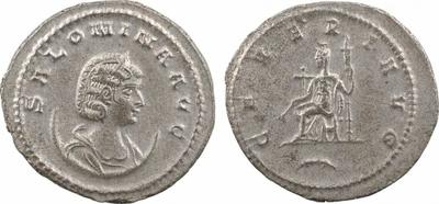 Antoniniano de Salonina. CERERI AVG. Ceres sedente a izq. Antioquía 2670135.m