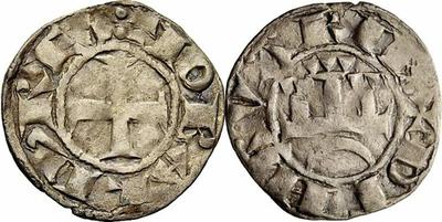 Dinero de Teobaldo II. Navarra 1420840.m