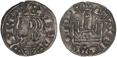 Dinero coronado o cornado de Alfonso XI. Toledo (falso de época) 5142639.m