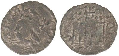 Dinero coronado o cornado de Alfonso XI. Sevilla 5264525.m