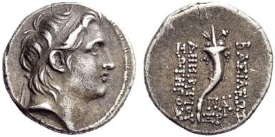Dracma de Demetrio I. Antioquía. Año 160 era seleucida 974080.m