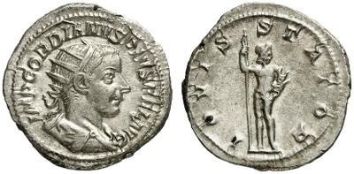 Antoniniano de Gordiano III. IOVI STATORI. Roma 1347186.m