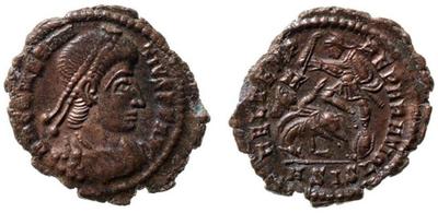 AE3 de Constancio II. FEL TEMP REPARATIO. Arlés 7310025.m