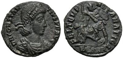 AE2 de Constancio II. FEL TEMP REPARATIO. Roma 2658023.m