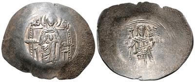 Trachy de vellón, Isaac II (1185-1195), ceca Constantinopla 3181508.m