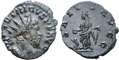 Antoniniano de Tétrico I. SALVS AVGG. Trier 5903458.m