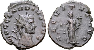 Antoniniano de Claudio II. AEQVITAS AVG. Roma 6766039.m