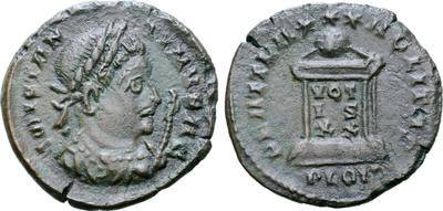 AE3 de Constantino I. BEATA TRANQVILLITAS 7411960.m