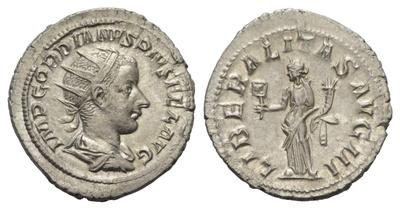 Antoniniano Gordiano. Roma / LIBERALITAS AVG III 4830467.m